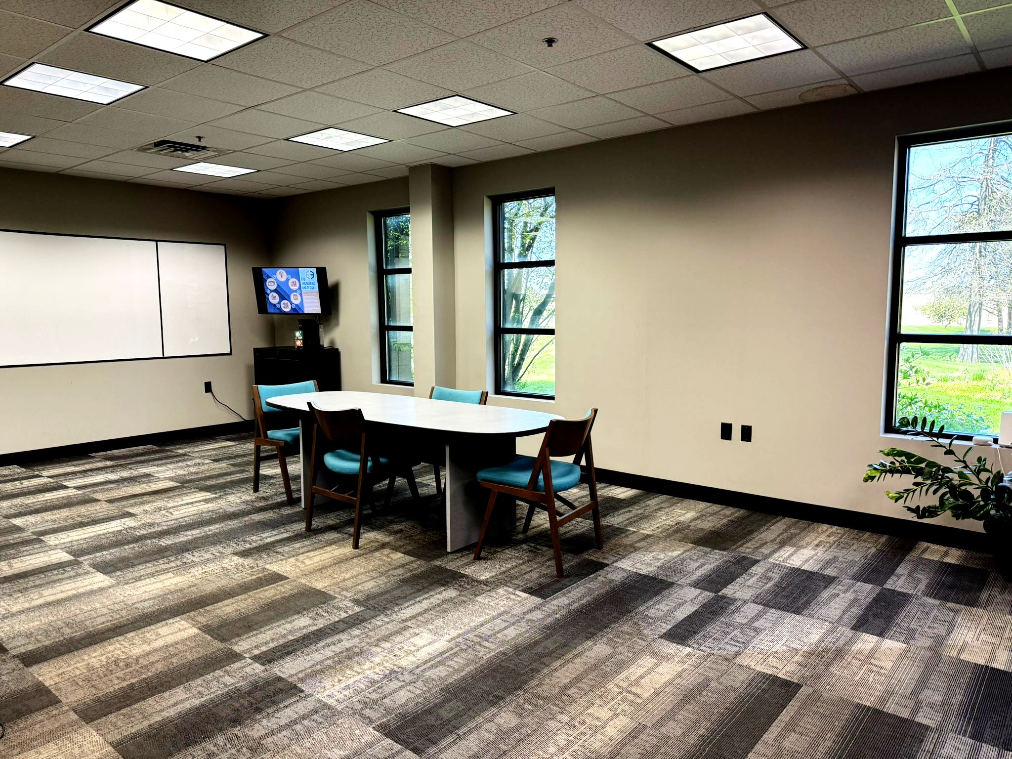 Evo Engineering and Design interior workshop and conference room